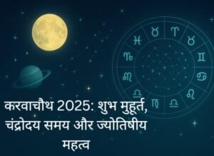 करवाचौथ 2025: शुभ मुहूर्त, चंद्रोदय समय और ज्योतिषीय महत्व